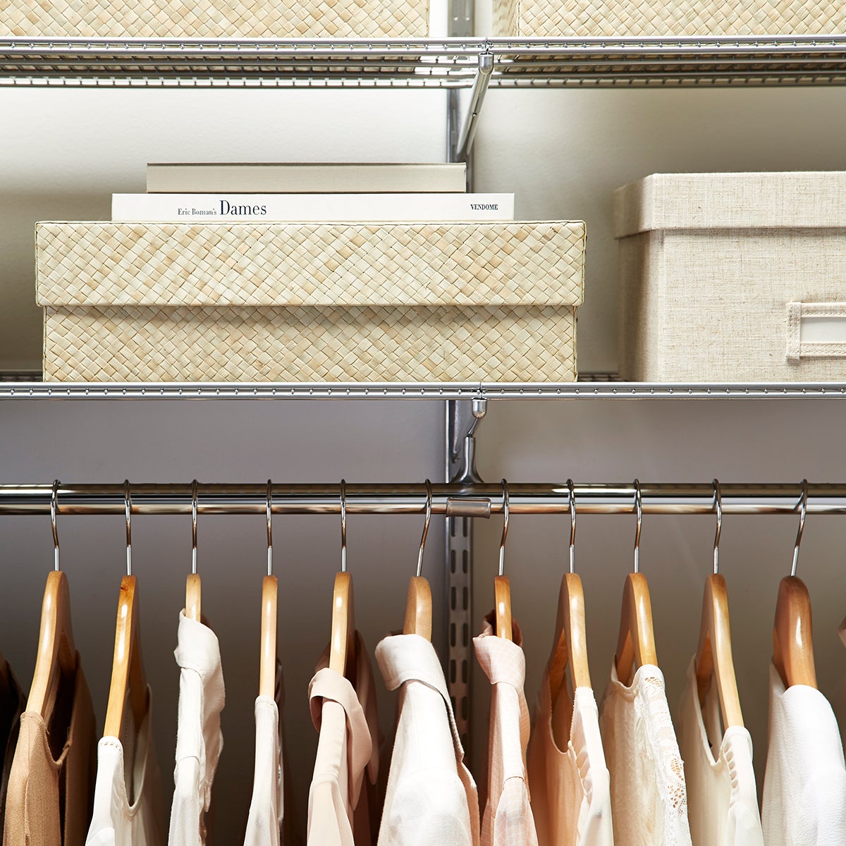 Platinum elfa WalkIn Closet The Container Store